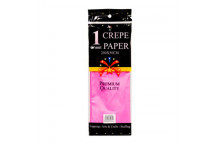 PINK CREPE PAPER 50X200CM