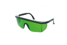 MATSAFE SAFETY SPECTACLE GREEN TINT BLACK FRAME