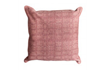 SALMON TEXTURED SCATTER CUSHION 60X60CM