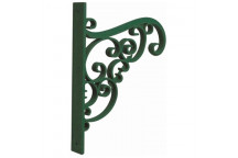 SEBOR DARK GREEN PLASTIC WALL BRACKET