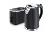 TEVO TRADING EBONY ALLURE SET TOASTER AND KETTLE BENNETT READ.