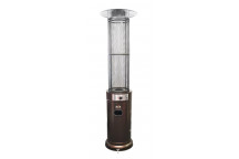 ALVA CIRCULAR GLASS TUBE PATIO GAS HEATER 1.83M