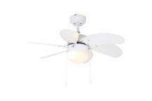 EUROLUX 6BLADE WHITE 30INCH CEILING FAN