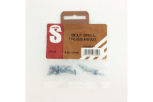 SAFETOP TRUSS HEAD SELF DRILL SCREW 4.2X13MM 25PER PACK