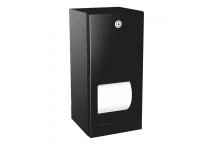 FRANKE DOUBLE TOILET ROLL HOLDER MATT BLACK
