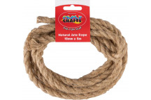 NATURAL CRAFT ROPE JUTE 12MMX2M