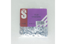 GALVANIZED FLAT WASHER 8MM 100PER PACK