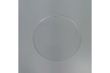ACRYLIC BLANK CLEAR CRAFT CIRCLE 6CM