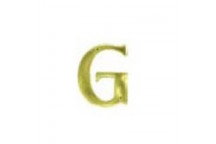EUROBRASS BRASS G LETTER 75MM