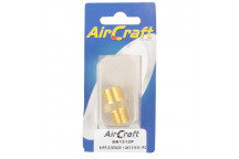 AIR CRAFT BRASS AIR CONNECTOR NIPPLE 1/4X3/8