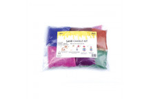 CANDLE SAND KIT 10 COLOURS WITH 10 WICKS