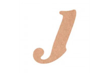 FLAMENCO J WOODEN ALPHABET 10CM