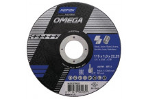 CUTTING WHEEL OMEGA INOX STAINLESS STEEL 115X1MM
