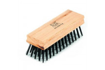 FOUNDRY BRUSH, BLOCK TYPE, FINE WIRE - WOODEN