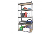 MTS 5 Tier Steel Shelving 122 x 61 x 183cm