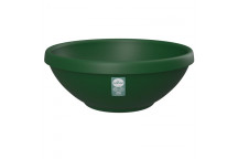 SEBOR DARK GREEN SOLAR DISH PLASTIC POT 45CM
