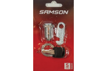 BOLTFIX CAM LOCK 25MM SAMSON CHROME PLATED.