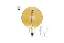 OLITE GOLD DIMMABLE E27 LED FILAMENT BULB G200 4W