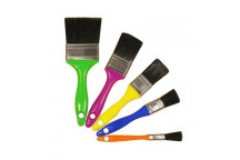 ACADEMY RAINBOW PAINT BRUSH 5 PIECE