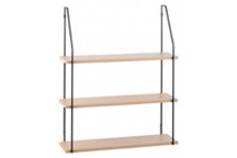 WALL SHELF 3 SHELVES 50X60,5X15CM