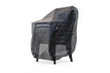 KALAHARI BLACK STACKING CHAIR PATIO COVER