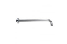 COBRA WALL MOUNTED CHROME ROUND LONG SHOWER ARM 331MM