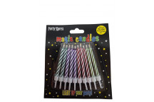 MAGIC MIX COLOUR CANDLE 7CM 10PER PACK