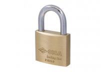 PADLOCK  BRASS 40MM C21010/40 CISA BLISTER