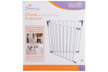 DREAMBABY ROYAL CONVERTA SET OF 2 GATE EXTENSION 126CM