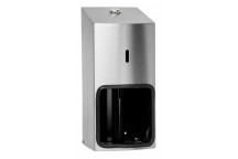 STAINLESS STEEL TOILET PAPER 2 ROLL DISPENSER