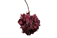 HYDRANGE CREAM/BROWN ARTIFICIAL FLOWER