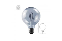 OLITE GREY DIMMABLE E27 LED FILAMENT BULB G95 5W