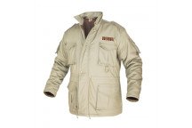BOERBOEL KALAHARI PARKA PUTTY MEN JACKET SIZE XS