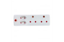 ELECTRICMATE ADAPTOR WITH SURGE 2X16AMP + 2X5AMP