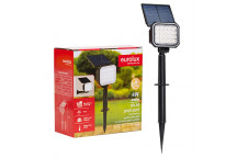 EUROLUX BLACK SOLAR OUTDOOR SPOT LIGHT SPIKE