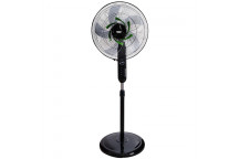 EUROLUX GREEN BLACK MOTOR STANDING FAN