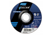 NORTON GRINDING DISC STEEL 125X6.4X22.23MM