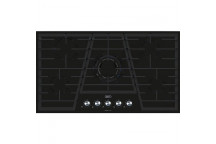 DEFY WOK ON GLASS 5 BURNER GAS HOB