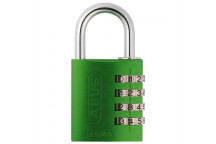 ABUS GREEN COMBINATION BLISTER PADLOCK 40MM