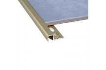 STRAIGHT EDGE MATT GOLD TRIM DECOR  10MM X 2.5M