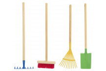 KIDS GARDEN TOOLS 4PIECE