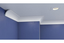 POLYSTYRENE 2.0M X 130MM 3PP CORNICE