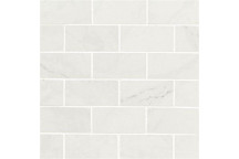 ICE GREY SUBWAY POLISHED MOSAIC 300X300MM