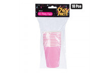 PINK PARTY CUP 10PACK