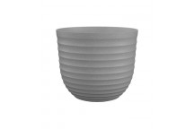 POT PLASTIC HAVANA WAVES LIMESTONE 40CM ARTEVASI