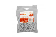 ROUND CABLE CLIP 10MM 100PIECE