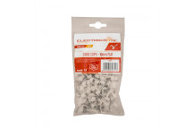 FLAT CABLE CLIP 10MM 100PIECE