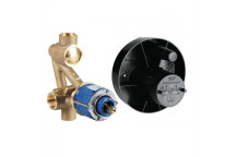 GROHE BRASS CONCEALED BODY SHOWER MIXER