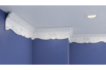 POLYSTYRENE 2.0M X 130MM 3PP CORNICE