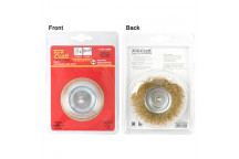 TORK CRAFT WIRE CUP BRUSH SHAFT 63MM X 6MM